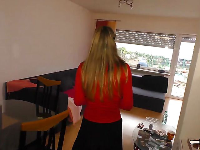 German housewife gets fucked in her tight hole