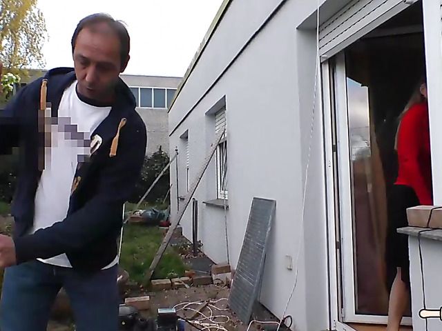 German housewife gets fucked in her tight hole