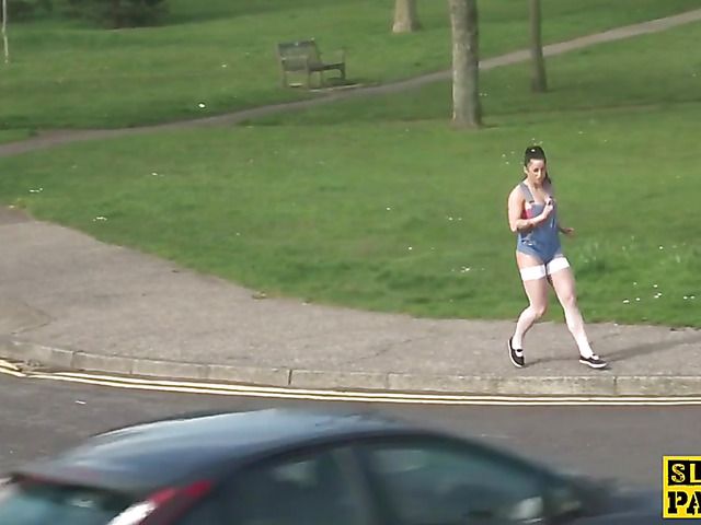 British anal fucking with a slutty brunette