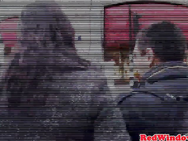 Amateur threesome FFM with a tourist in Amsterdam