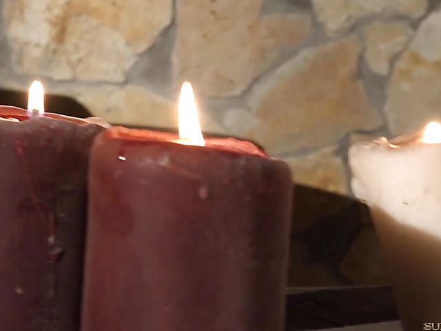 Young slave gets her cunt toyed and swallows cum