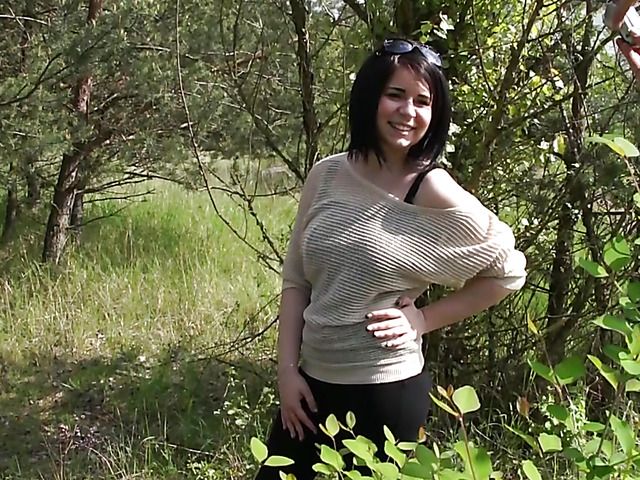 Outdoor sex with fat titty girl Veronika