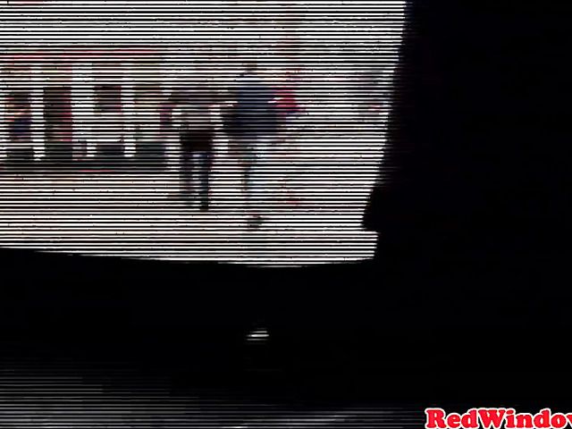 Blonde prostitute blowjob and pussy fuck on cam