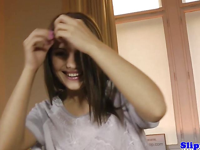 Casting blowjob for Jim Slip and dick riding