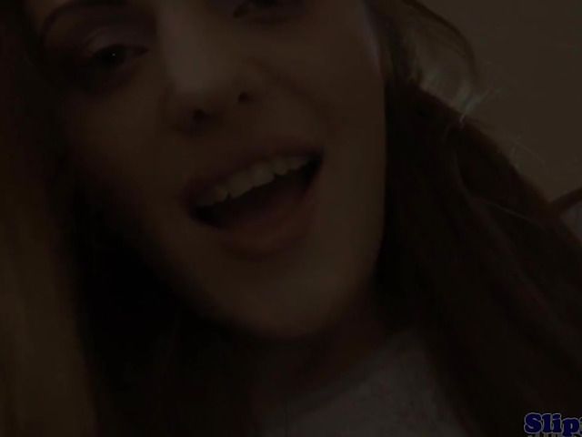 Casting blowjob for Jim Slip and dick riding