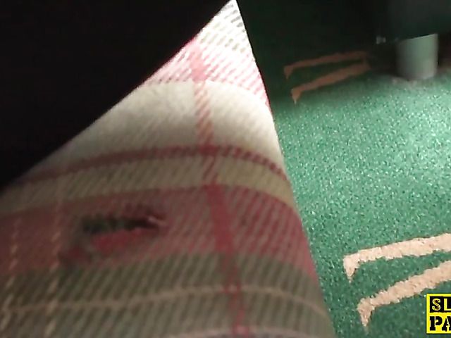 Face slapping and ass paddling for British MILF Sasha Steele