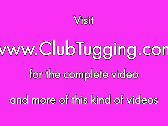 Big titted mature Brandi Jaimes jerking off a guy