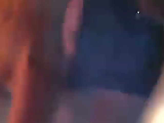 Hot naked babes dance together on stage