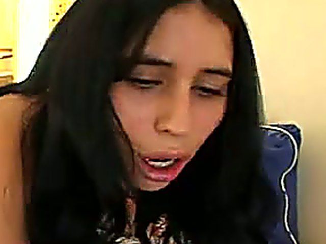 Beautiful brunette sucks, and fucks a hard cock