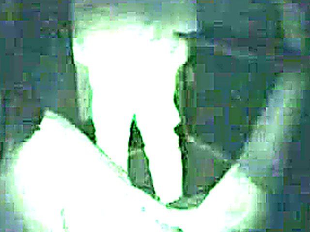 Horny slut gets caught sucking dick outside