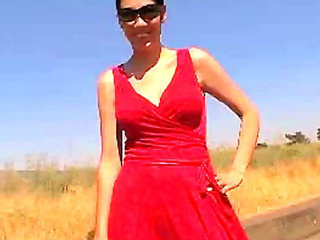 Hot babes enjoy going naked in public