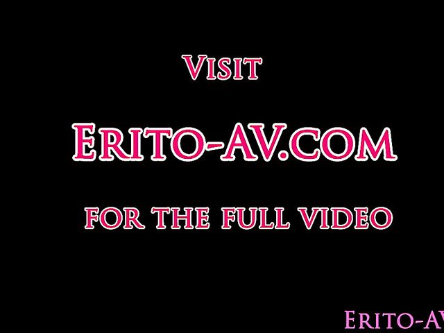 Censored Japanese DP with a skinny hottie