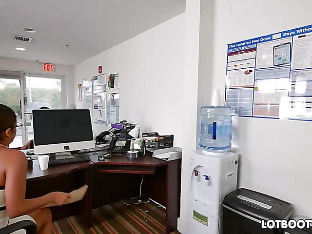 Hot ass latina secretary Mia Martinez gets a fuck