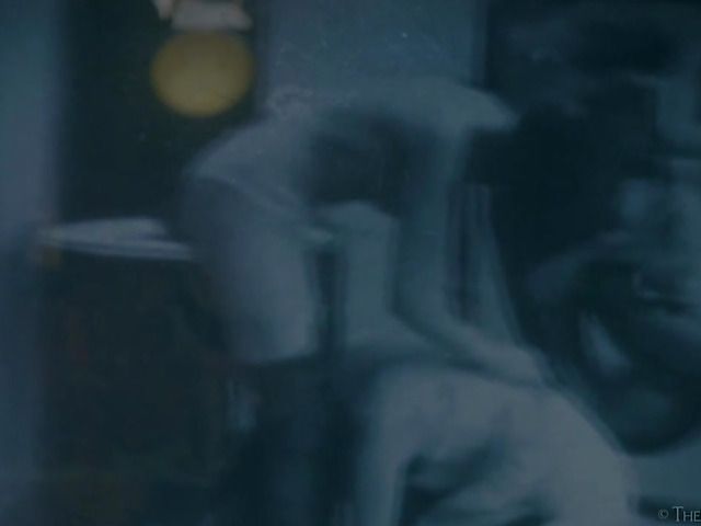 Erotic solo masturbation in the dark of the room