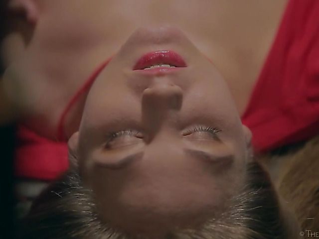 Erotic solo masturbation in the dark of the room