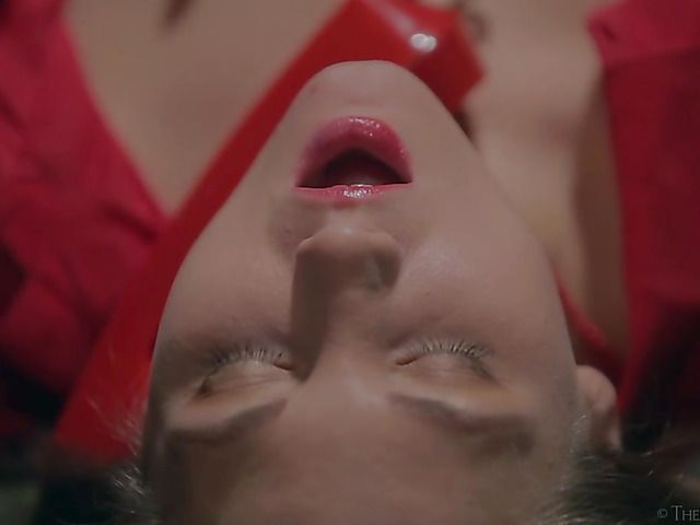 Erotic solo masturbation in the dark of the room