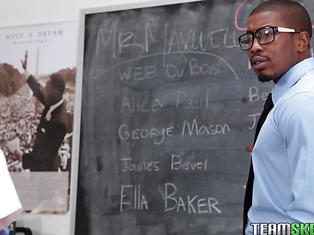 Odette Delacroix - Schoolgirl interracial experience