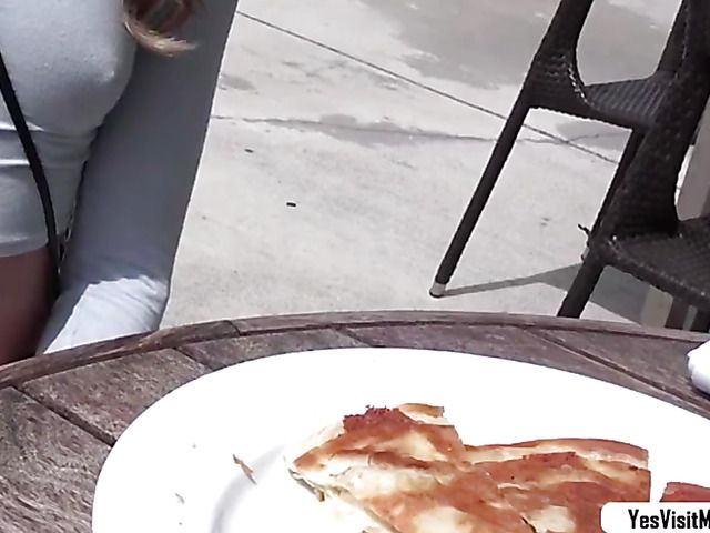 Public sex for cash in the street with teen Kirsten Lee