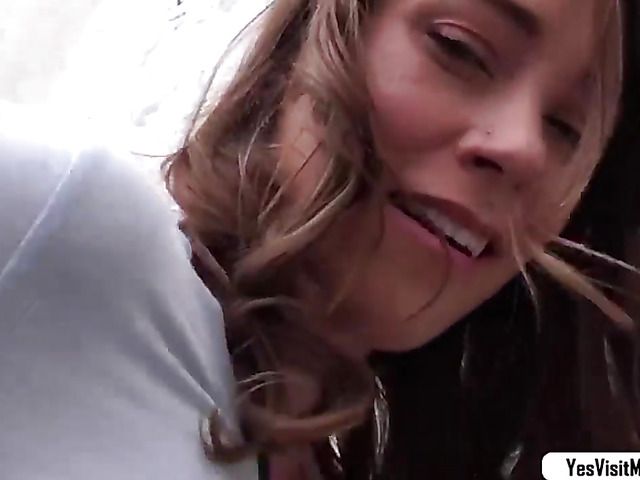 Public sex for cash in the street with teen Kirsten Lee