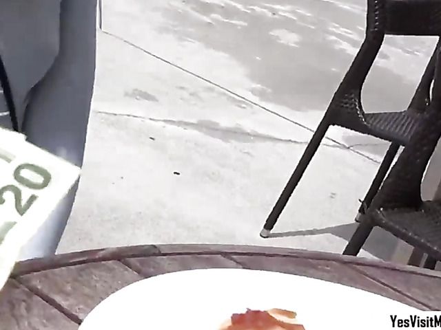 Public sex for cash in the street with teen Kirsten Lee