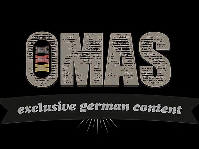 German mature anal fucked in a three-way