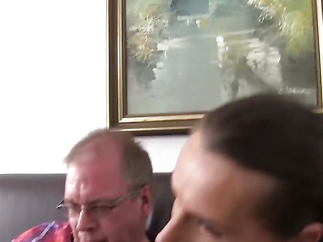 German MMF threesome with massive titted woman