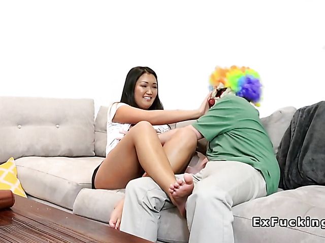 Tight asian gets screwed by a masked man