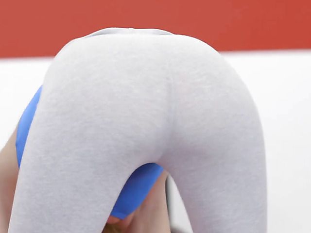 Hardcore work out with young girl Sydney Cole