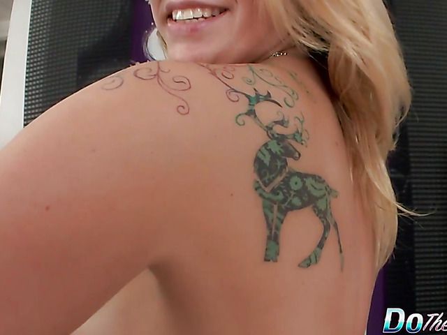 Ani Black Foxs first black cock up the ass