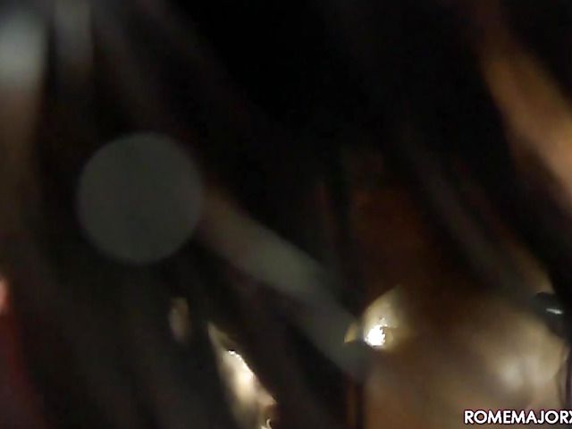 Big tits ebony Katt Garcia gets her snatch cum covered