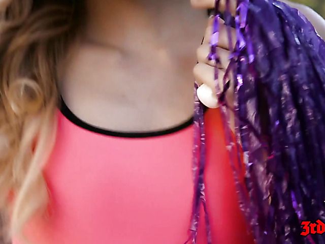 Cheerleader interracial fuck with Alexa Grace and Liza Rowe