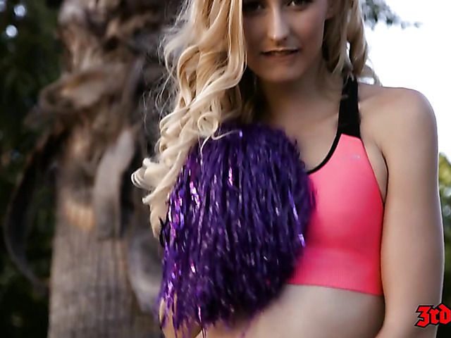 Cheerleader interracial fuck with Alexa Grace and Liza Rowe