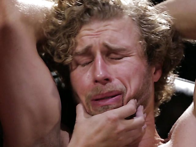 Curly guy tied up by sex hungry Edyn Blair