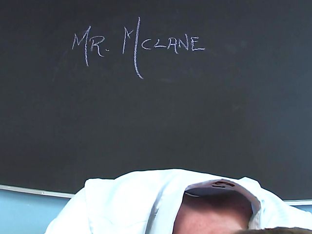 Busty threesome at school with two hot babes