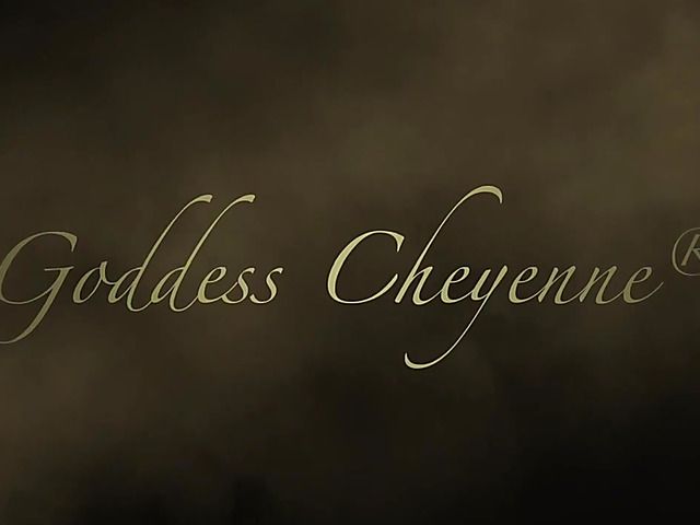 Kinky MILF brunette Goddess Cheyenne in a witch costume