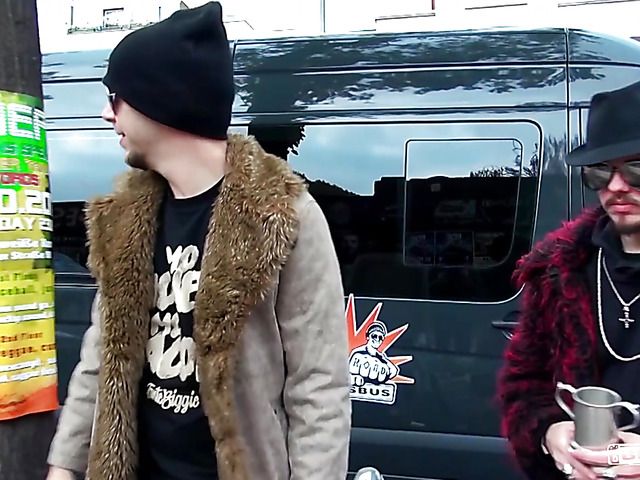 German slut Scarlett Scott gets her pussy poked on the bus