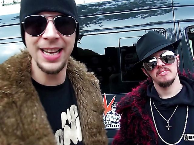 German slut Scarlett Scott gets her pussy poked on the bus