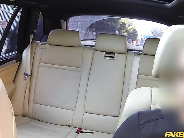 Taxi fuck with slut in mini skirt Ellie Springlare