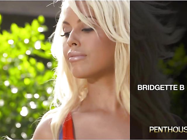 Penthouse pornstars with big melons get nailed