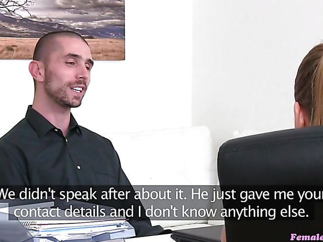 Female agent casting with Alexis Crystal getting fucked