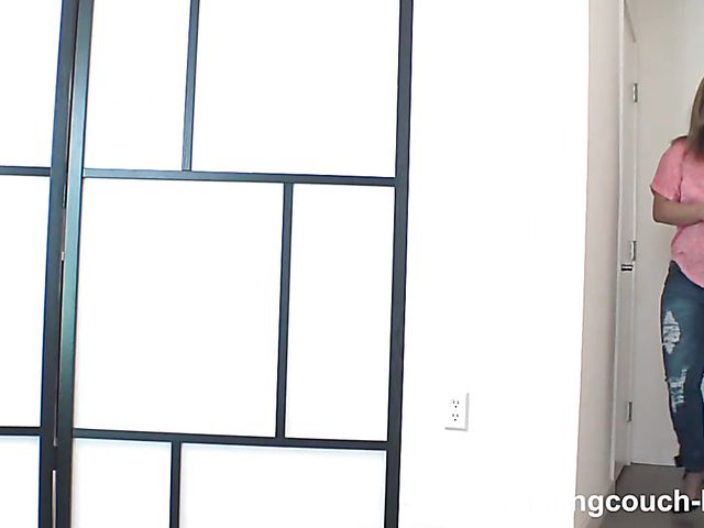 Horny BBW interracial fucked on casting