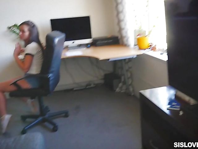 Gia Paige loves her stepbros big black dick