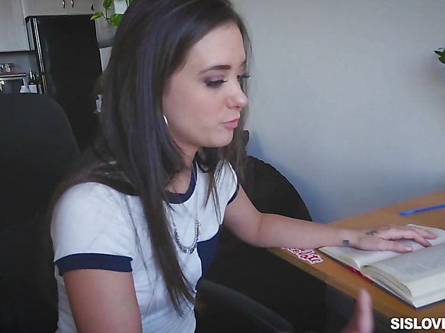 Gia Paige loves her stepbros big black dick