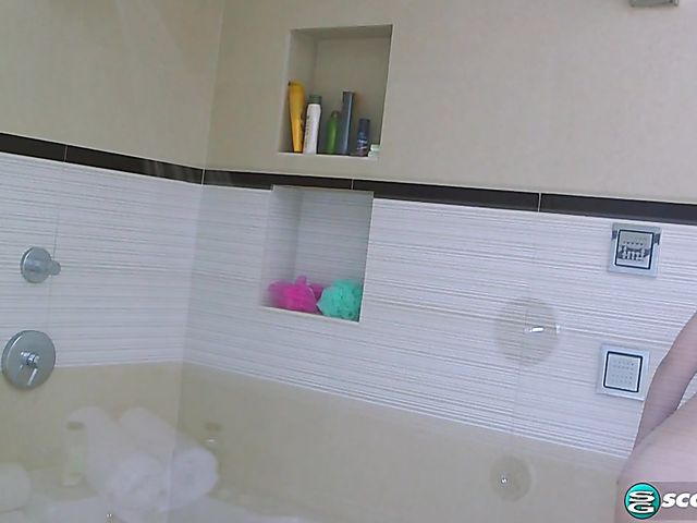 Blonde shower fun for your viewing pleasure