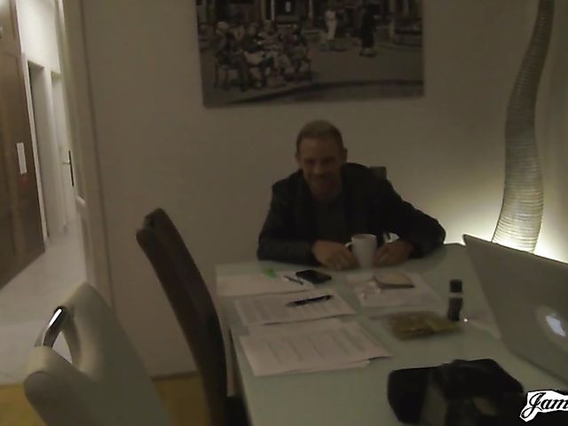 MMF homemade 3some with tight Blue Angel