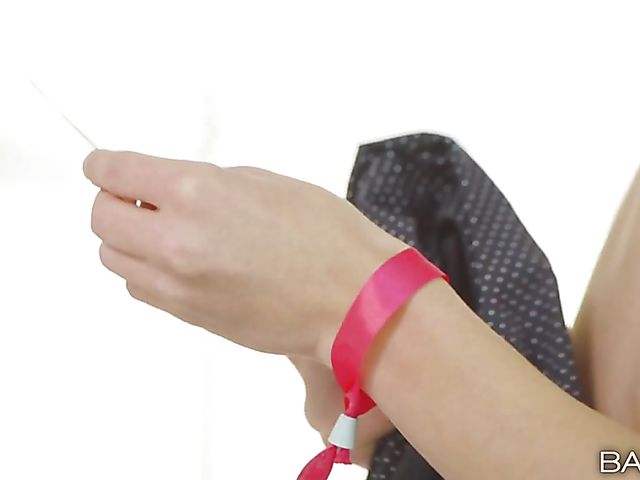 Skinny Eveline Dellai ass fucked in the morning