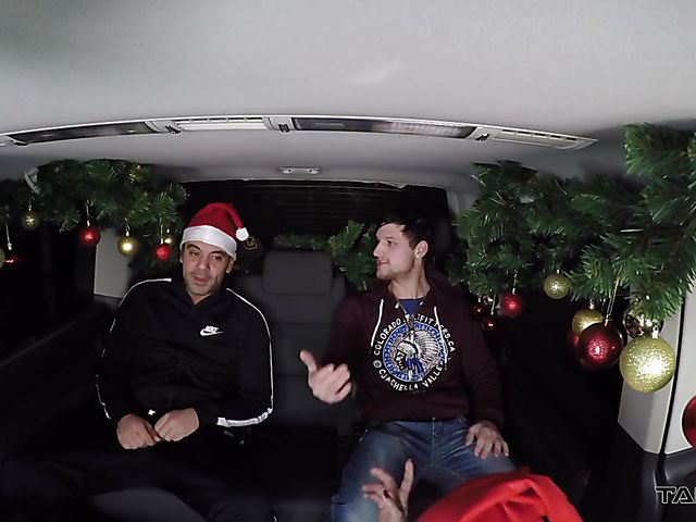 Group anal in a van with Mea Melone and Daphne