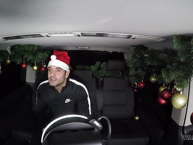 Group anal in a van with Mea Melone and Daphne