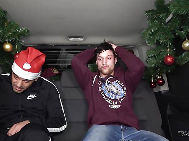 Group anal in a van with Mea Melone and Daphne