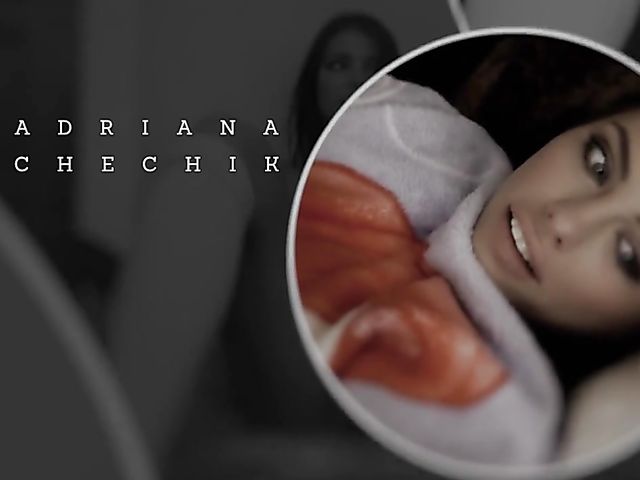 Blackmailed sister Adriana Chechik gets creamed